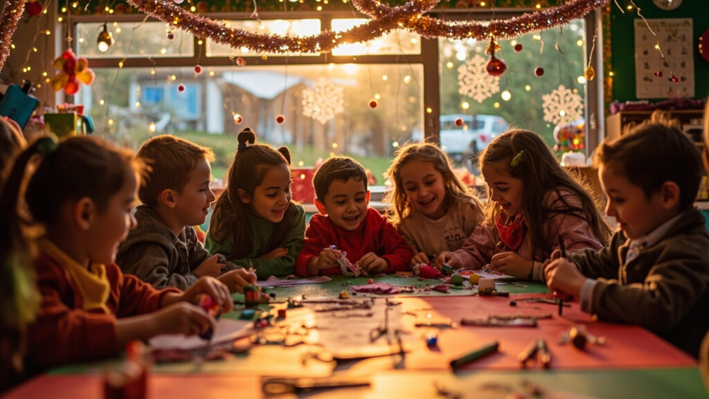 Activité noël école primaire pour créer une ambiance magique