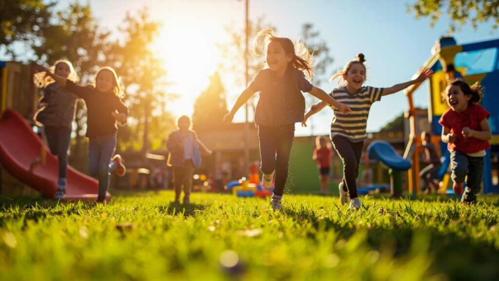 Jeux école primaire extérieur: un tremplin vers l'épanouissement