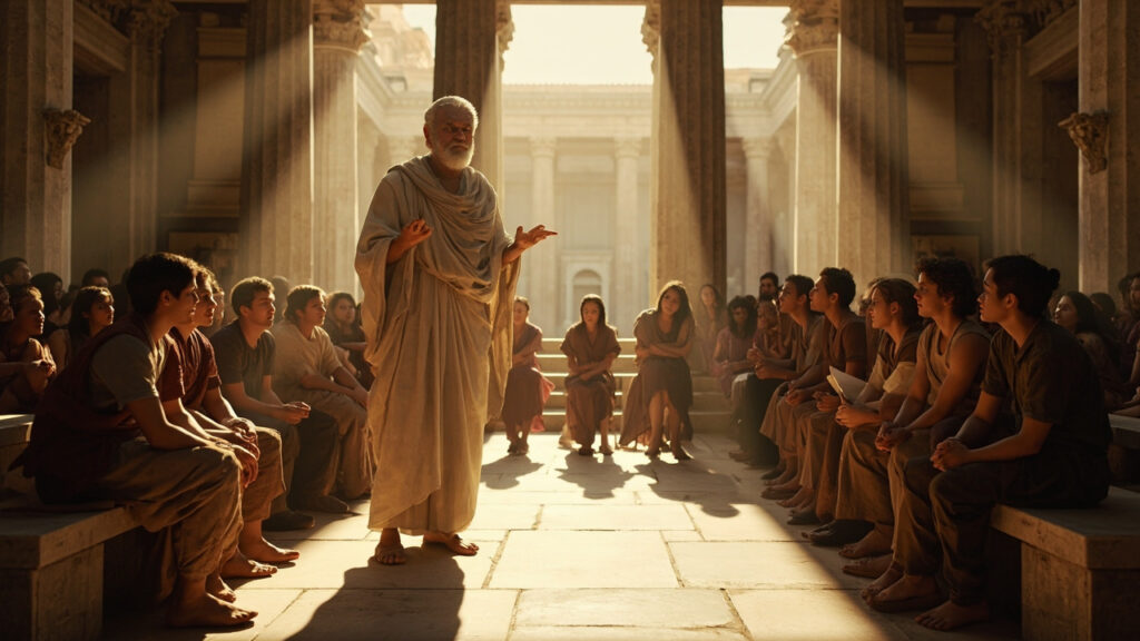 La pédagogie socratique pour développer l'esprit critique et la vertu