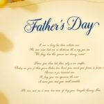 Poeme pour la fête des pères : idées et exemples