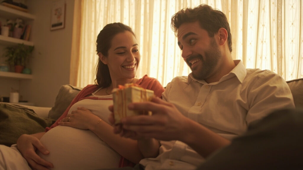 Annoncer la grossesse au papa : idées et conseils