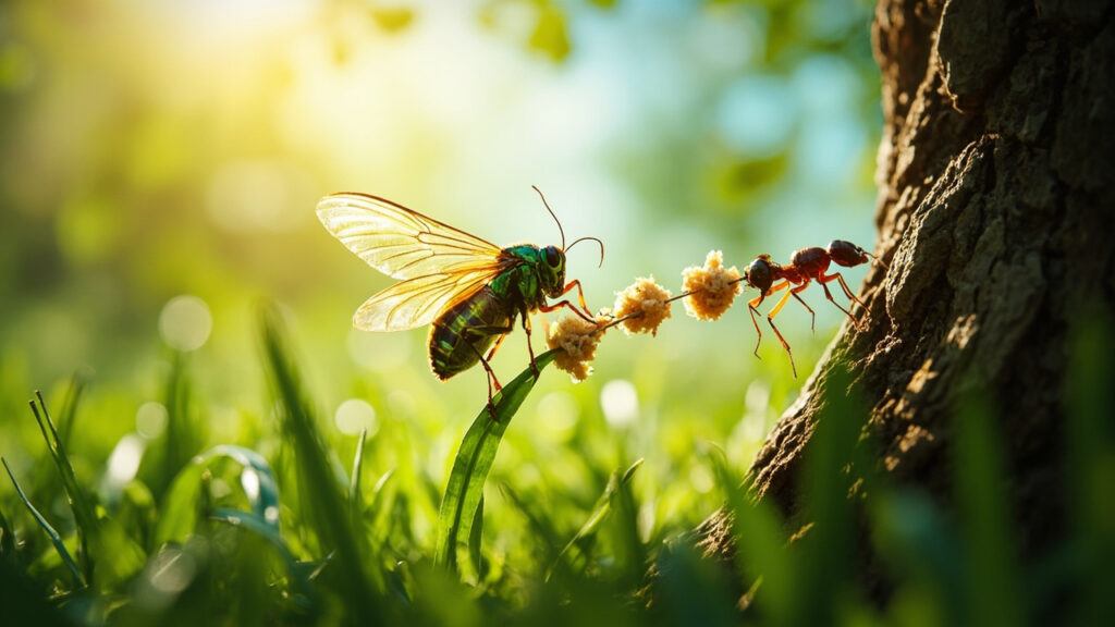 La cigale et la fourmi : entre création et prévoyance