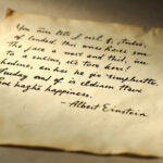 La note d'einstein sur la simplicité et le bonheur