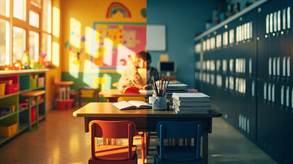 Comprendre la différence entre l'école primaire et le collège